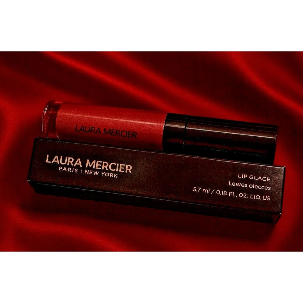 Laura Mercier Lip Glace 35 Creme Brulee Mauve Nude Gloss 0.19 oz Shine